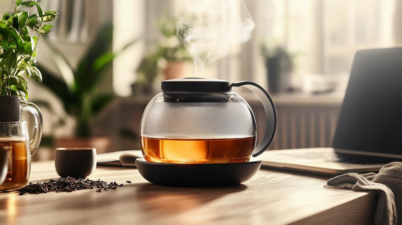 Beneficios del té en casa: Nuestra opinión y nuestras críticas sobre la tetera KAMJOVE Since1989 desde Capitán Teletrabajo